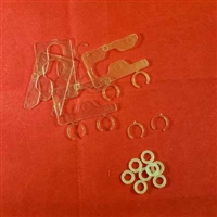 KIT: 10 C-shaped Hinge Shim, and 10 Slim Shim Washer to tension Shutter. KIT4585