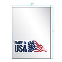 32X40 2 mil 250/CTN Flat Poly Bag| Prism Pak