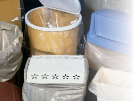 20 - 30 gal. Trash Can Liner - White Low Density| Prism Pak