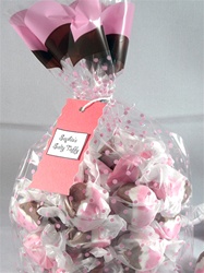 4" x 2.5" x 9.5" Flounce Printed Cello Bag Qty 100/cs| Prism Pak