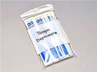 6 X 9 Clear Line Single Track Seal Top Bag with Write-On Block 2 mil 1,000/cs| Prism Pak