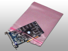 10 X 14 Pink Anti-Static Seal Top Bag 4 mil 500/cs| Prism Pak