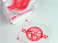 10 X 8 Slide Seal Saddle Pack Deli Bag -- Printed "Fresh to Go" Red Print 1.2 mil 1,000/cs| Prism Pak