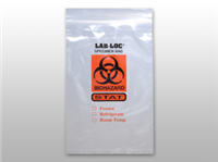 Reclosable 3-Wall Specimen Transfer Bag ("STAT") 6 X 6 2 mil 1,000/cs| Prism Pak