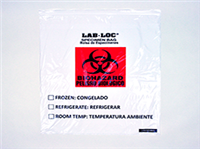 Specimen Bags White Opaque Lab Loc Specimen Bags - Large Size| Prism Pak
