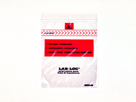 Lab-LocÃ‚Â® Specimen Bags with Removable Biohazard Symbol 6 X 9 1.75 mil 1,000/cs| Prism Pak