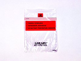 Lab-LocÃ‚Â® Specimen Bags with Removable Biohazard Symbol 6 X 9 1.75 mil 1,000/cs| Prism Pak