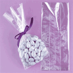 4" x 1.75" x 10" Cello Bags Fold Over Bottom 1.2mil Qty 1000/cs| Prism Pak