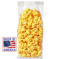 3.5" x 2" x 11.75" 4 cup  EZ Open Clear Cello Bags for Popcorn| Prism Pak