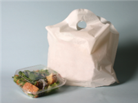 24x20+11Bg  HD White Opaque Take Out Bags 250/cs| Prism Pak