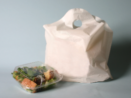 24x20+11Bg  HD White Opaque Take Out Bags 250/cs| Prism Pak