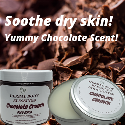 Chocolate Crunch Body Butter & Scrub Combo