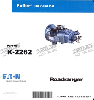 Eaton Fuller Oil Seal Kit P/N: K-2262 or K2262