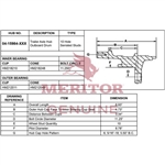 Meritor Ay - Hub / Rear P/N: 04-15984-005 or 0415984005