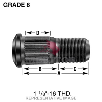 Meritor Bolt-Serr 1-1/8 P/N: 09-001925 or 09001925