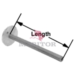 Meritor Assembly Push Rod P/N: A14-1779V230 or A141779V230