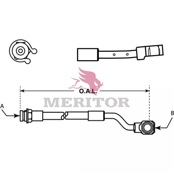 Meritor Disc Pad Set P/N: FSAMPD974