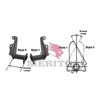 Meritor Assembly-Bracket Chamber P/N: H72-3299Q6257 or H723299Q6257