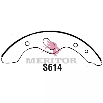 Meritor Brake Shoe P/N: R46614