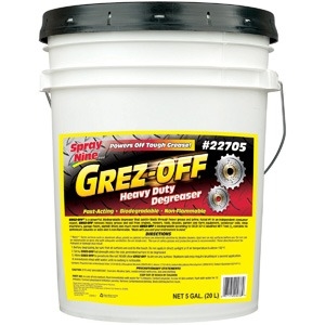 Permatex Spray Nine Grez-Off Heavy-Duty Degreaser 5 gallon P/N: 22705