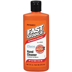 Permatex Fast Orange Fine Pumice Lotion Hand Cleaner 7.5 oz. P/N: 25108