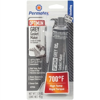 Permatex OPTIMUM GREY Gasket Maker 3.35 oz. P/N: 27036