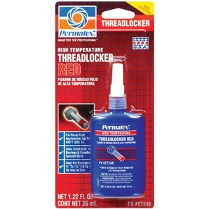 Permatex High Temperature Threadlocker RED 36 ml P/N: 27240