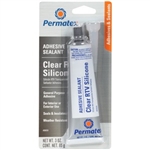 Permatex Clear RTV Silicone Adhesive Sealant 3 oz. P/N: 80050