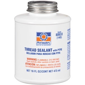 Permatex Thread Sealant with PTFE 16 oz. P/N: 80633