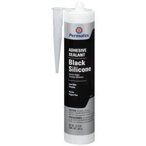 Permatex Black Silicone Adhesive Sealant 12.9 oz. P/N: 81173