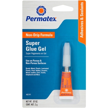 Permatex Super Glue Gel 2 g. P/N: 82191