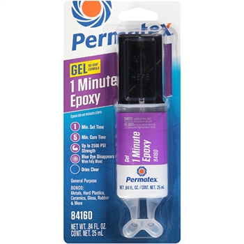 Permatex 1 Minute Gel Epoxy P/N: 84160