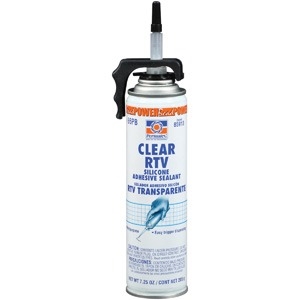 Permatex Clear RTV Silicone Adhesive Sealant 7.25 oz. P/N: 85913