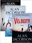 The Karen Vail Trilogy Vol. 1 w/ Slipcase 7TH VICTIM, CRUSH, VELOCITY by Alan Jacobson | Signed Limited Edition Book