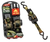 Highland Camo Retractable Ratcheting Tie-Down Straps (1" x 6')