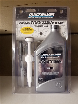 Quicksilver Lower Unit Oil Change Pump & Oil