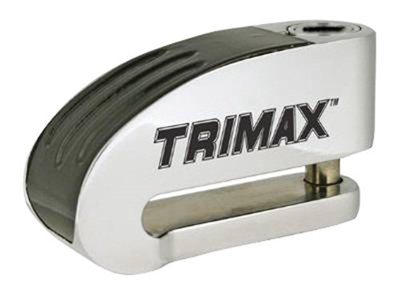 Trimax Alarm Disc Lock W/7mm Pin (Chrome)