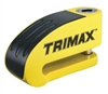 Trimax Alarm Disc Lock W/7mm Pin (Yellow)