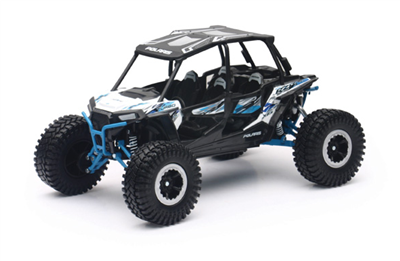 1:18 Polaris RZR XP 4 Turbo Rock Crawler (White Lightning)