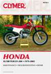 Clymer Manual - Honda XL/XR/TLR 125-200. 1979-2003