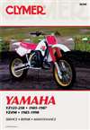 Clymer Manuals - Yamaha YZ125 & YZ250, 1985-1987 and YZ490 1985-1990