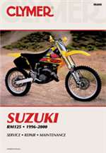 Clymer Manuals - Suzuki RM125 1996-2000