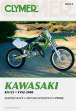 Clymer Manuals - Kawasaki KX125, 1992-2000