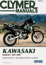 Clymer Manuals - Kawasaki KLR650 1987-2007