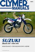 Clymer Manuals - Suzuki DR250-350, 1990-1994