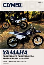 Clymer Manuals - Yamaha PW50 and PW80 Y-Zinger and BW80 Big Wheel 1981-2002