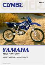 Clymer Manuals - Yamaha YZ125 1994-2001