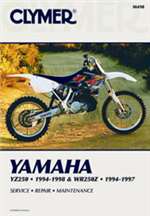 Clymer Manuals - Yamaha YZ250 1994-1998 and WR250Z 1994-1997