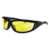 Charger Sunglasses W/Anti-Fog Yellow Lens