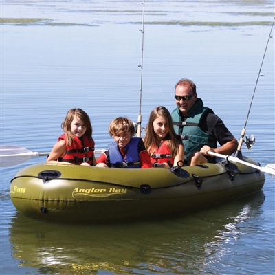 Airhead Angler Bay 4 Person Inflatable Boat